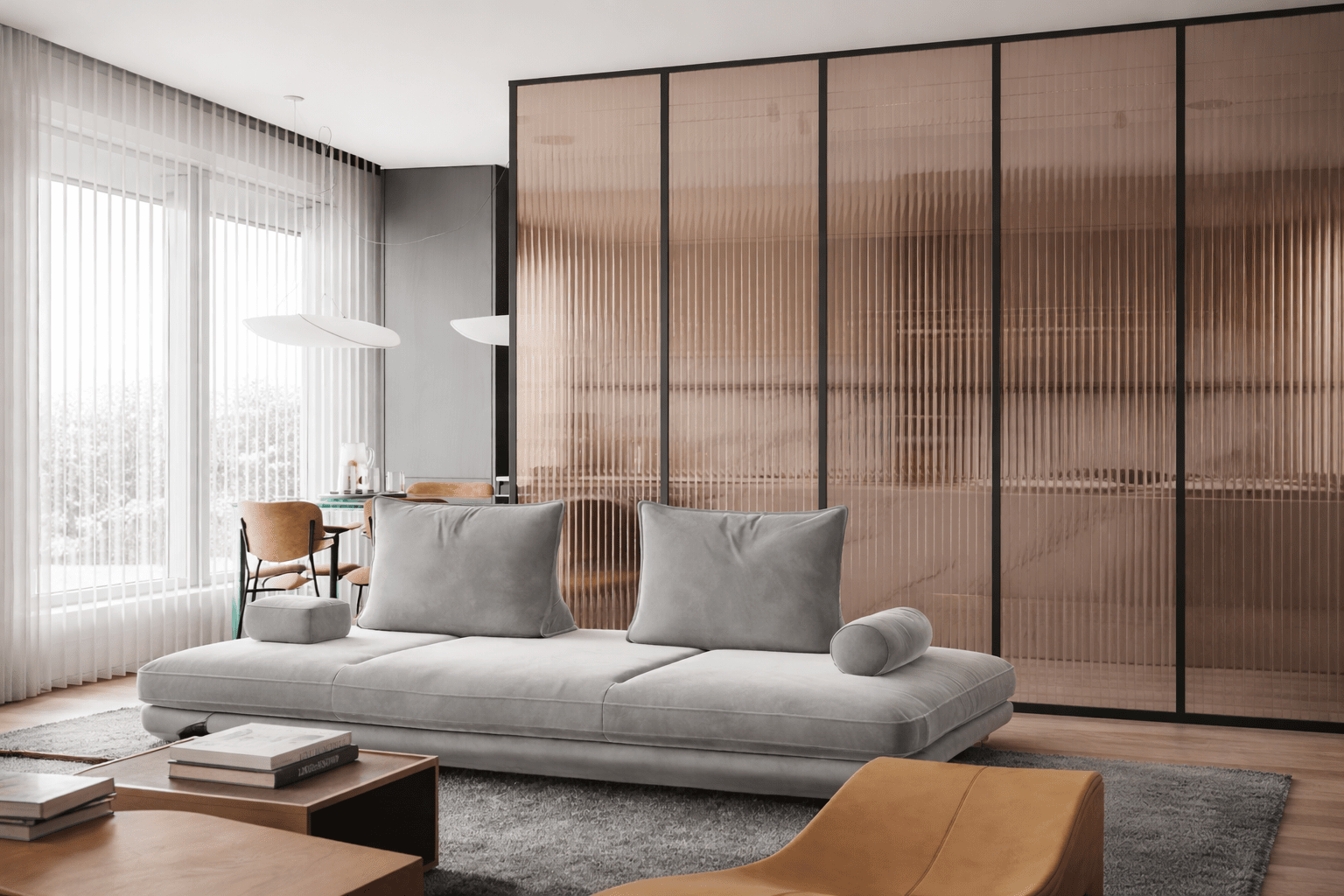 Flutter – Clear Flute Acrylic Panels
